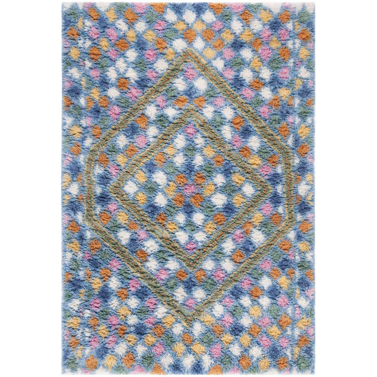 Safavieh Casablanca 750 Rug, CSB750 - Ivory / Blue