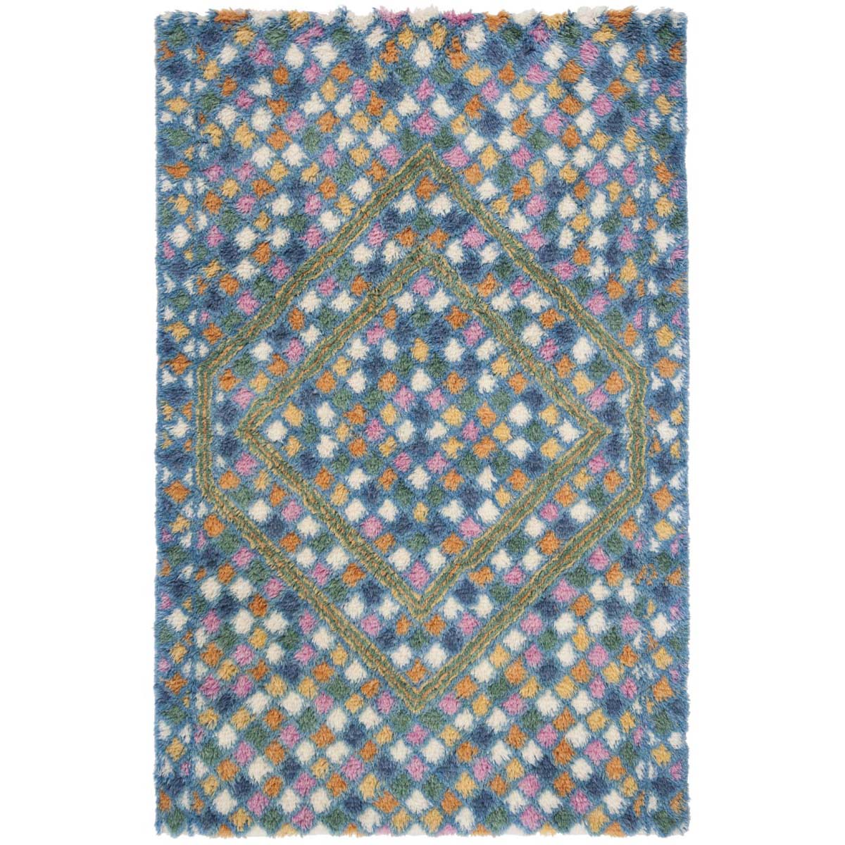 Safavieh Casablanca 750 Rug, CSB750 - Ivory / Blue