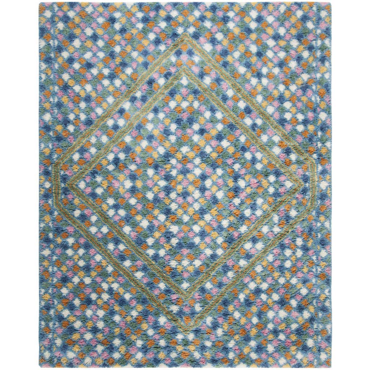 Safavieh Casablanca 750 Rug, CSB750 - Ivory / Blue
