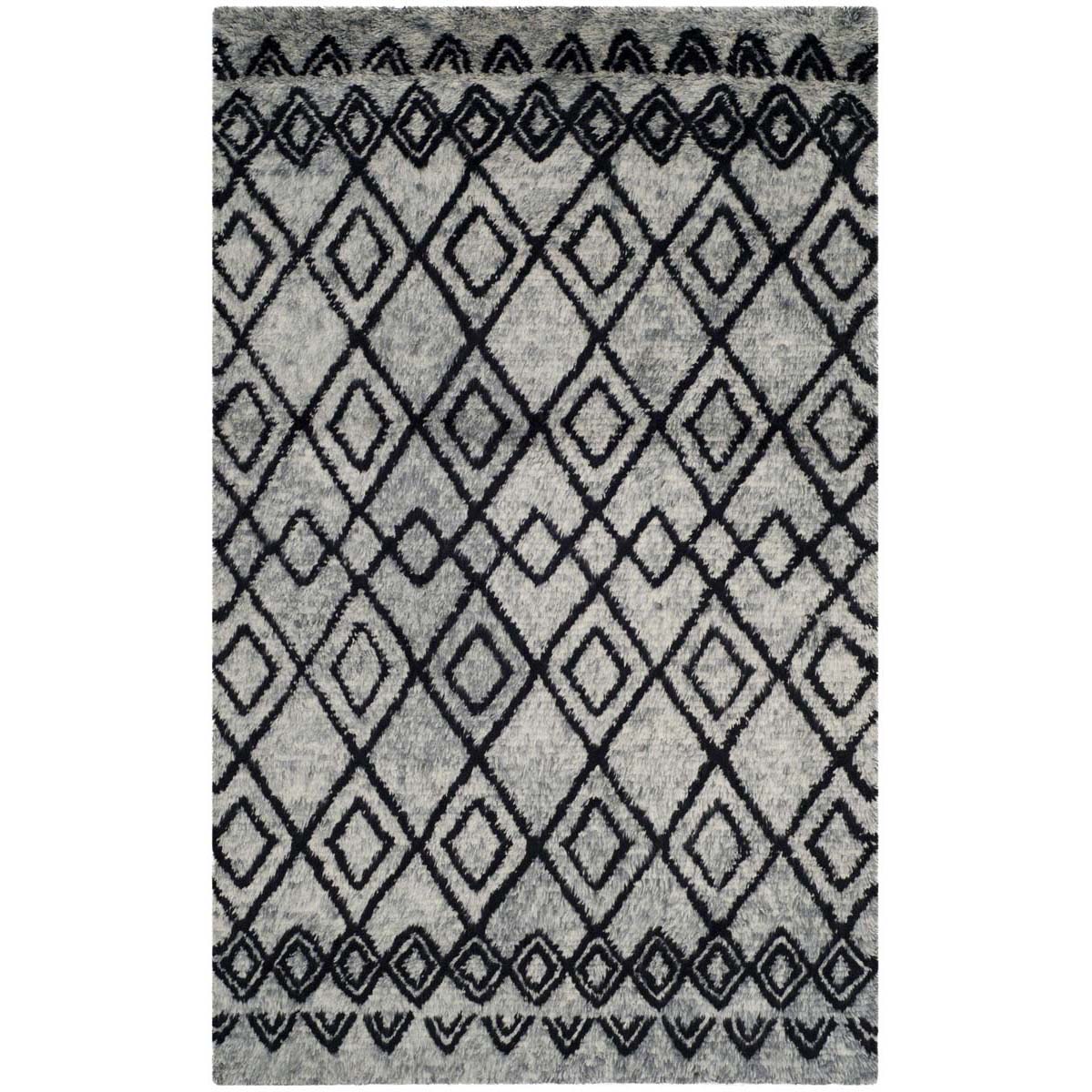 Safavieh Casablanca 845 Rug, CSB845 - Grey / Charcoal