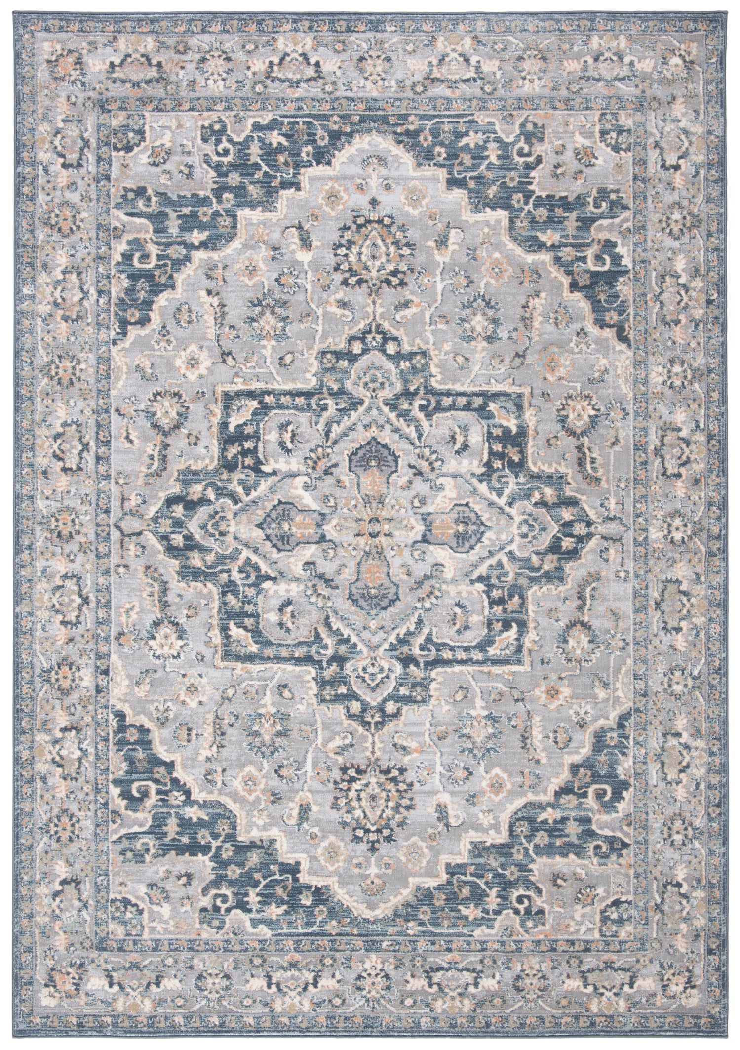 Safavieh Cosmopolitan 684 Rug, CSM684 - Cream / Blue
