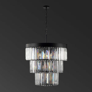Safavieh Couture Coulette 3 Tier Crystal Chandelier, CTL1007