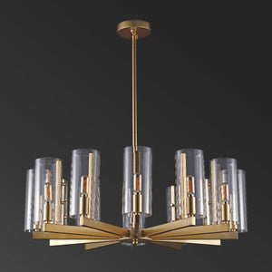 Safavieh Couture Benicio Gold Chandelier, CTL1014
