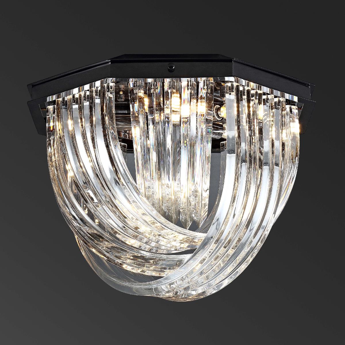 Safavieh Couture Tracy Glass Flush Mount
