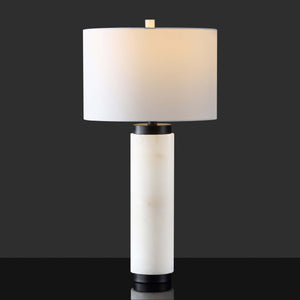 Safavieh Couture Sydni Alabaster Pillar Table Lamp, CTL1029