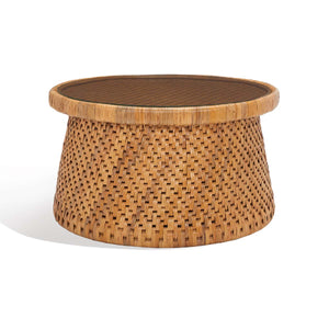 Safavieh Lianne Rattan Round Coffee Table , CWK2002