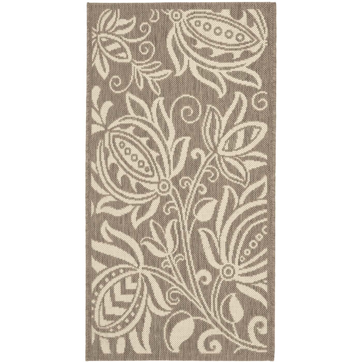 Safavieh Courtyard 2961 Natural Rug, CY2961 - Brown / Natural