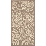 Safavieh Courtyard 2961 Natural Rug, CY2961 - Brown / Natural