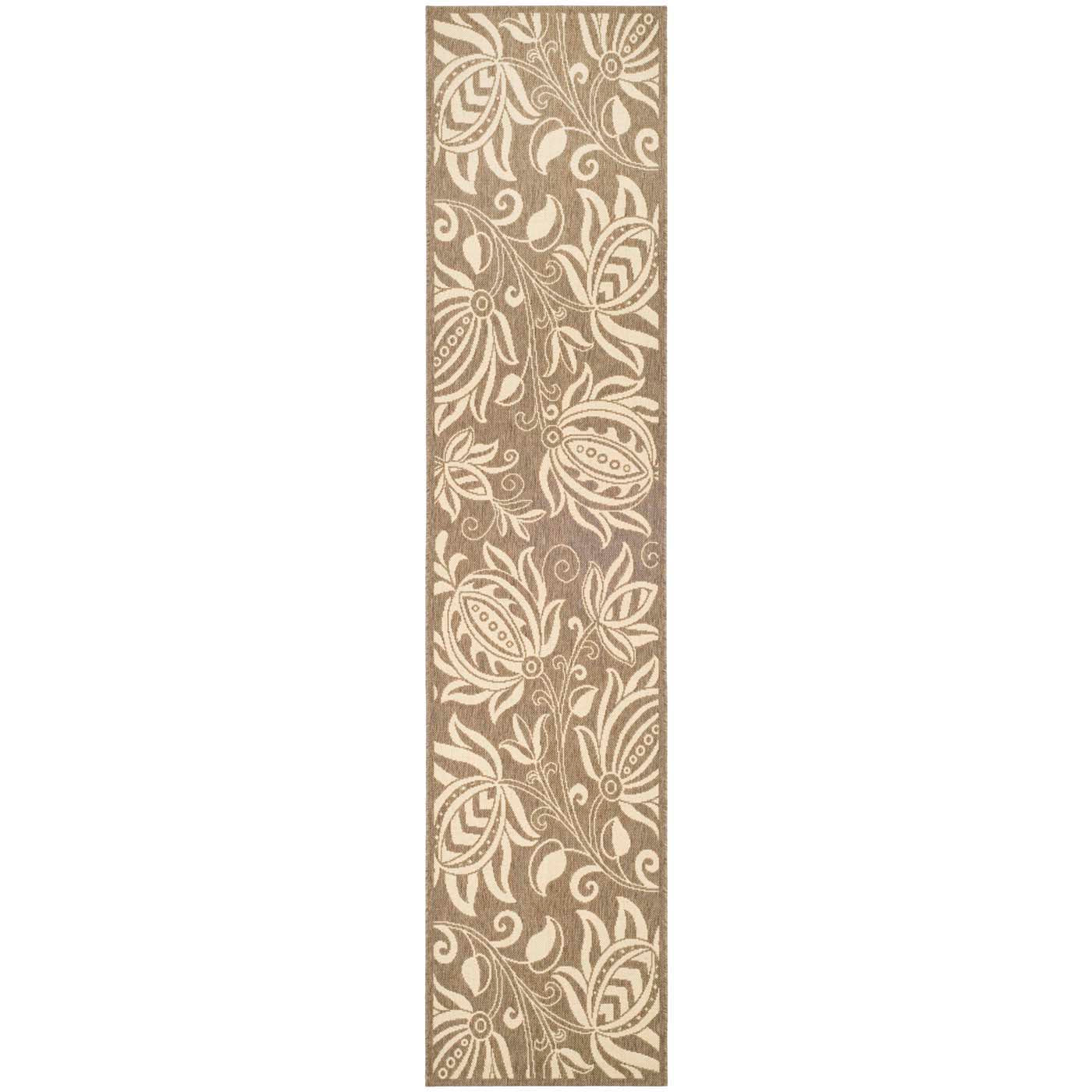 Safavieh Courtyard 2961 Natural Rug, CY2961 - Brown / Natural