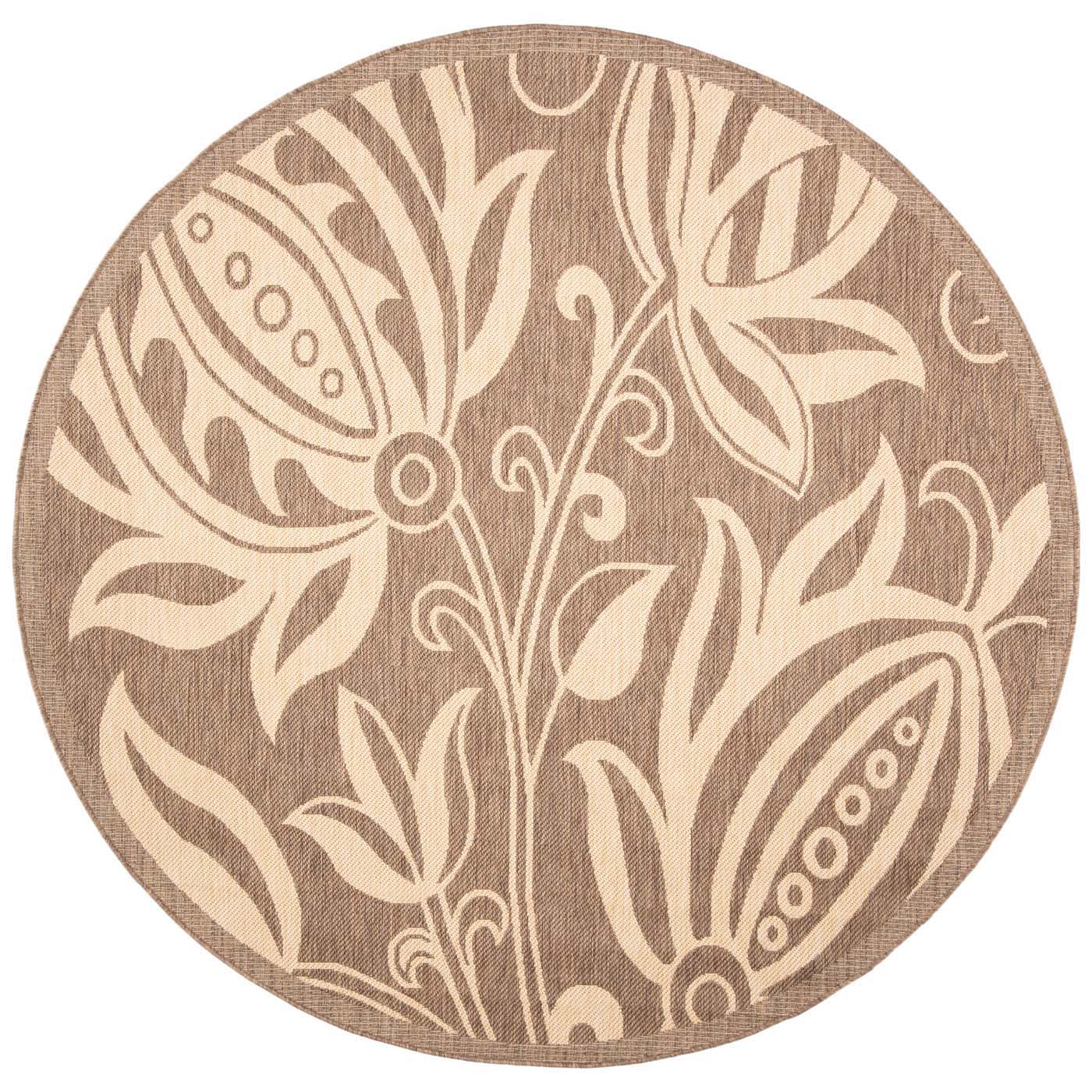 Safavieh Courtyard 2961 Natural Rug, CY2961 - Brown / Natural