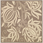 Safavieh Courtyard 2961 Natural Rug, CY2961 - Brown / Natural