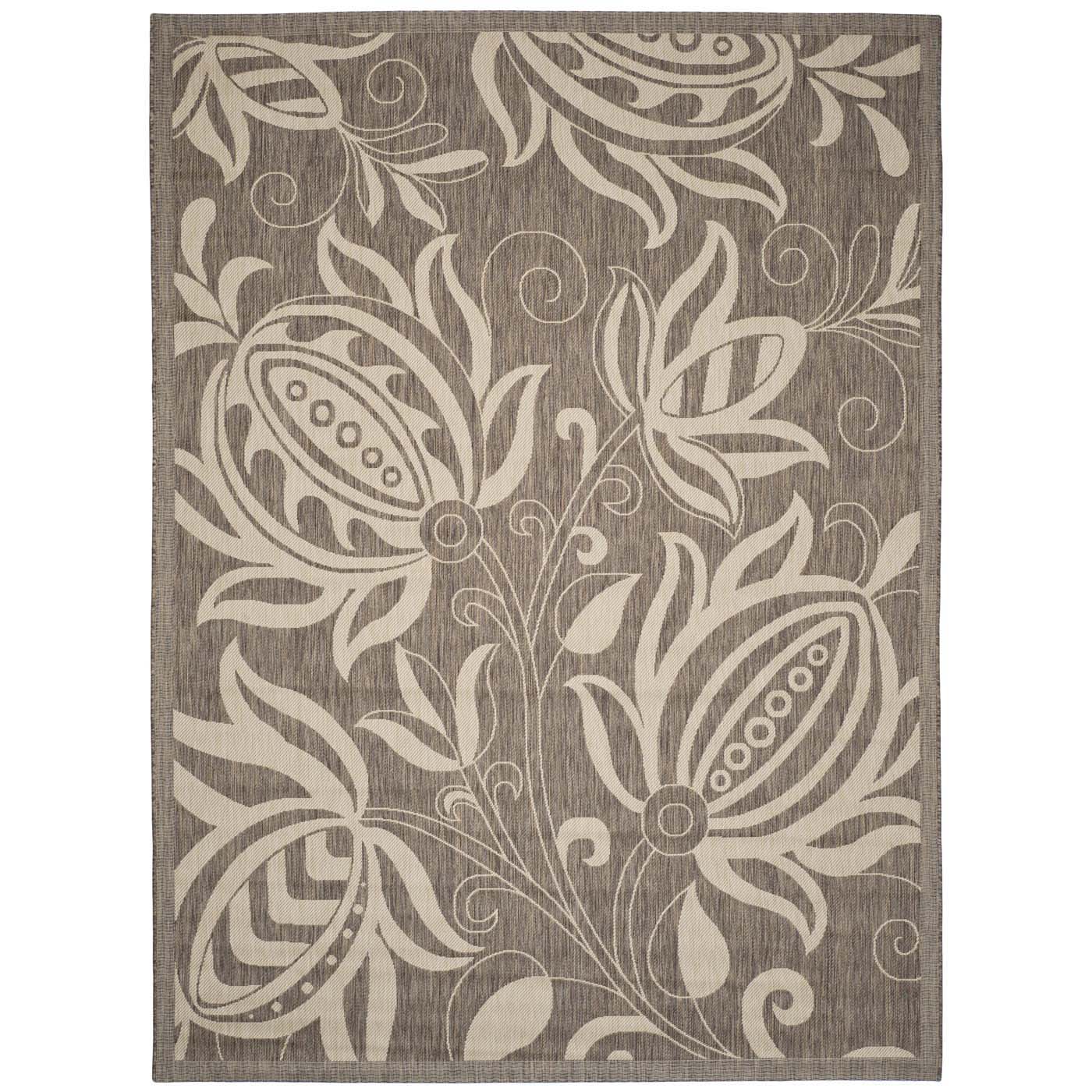 Safavieh Courtyard 2961 Natural Rug, CY2961 - Brown / Natural