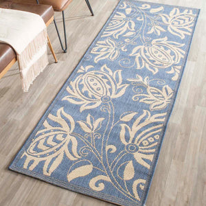 Safavieh Courtyard 2961 Blue Rug, CY2961
