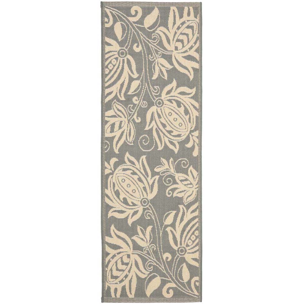 Safavieh Courtyard 2961 Natural Rug, CY2961 - Grey / Natural