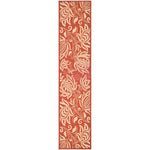 Safavieh Courtyard 2961 Natural Rug, CY2961 - Red / Natural