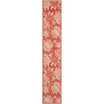 Safavieh Courtyard 2961 Natural Rug, CY2961 - Red / Natural