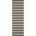 Safavieh Courtyard 062 Rug, CY6062 - Black / Bone