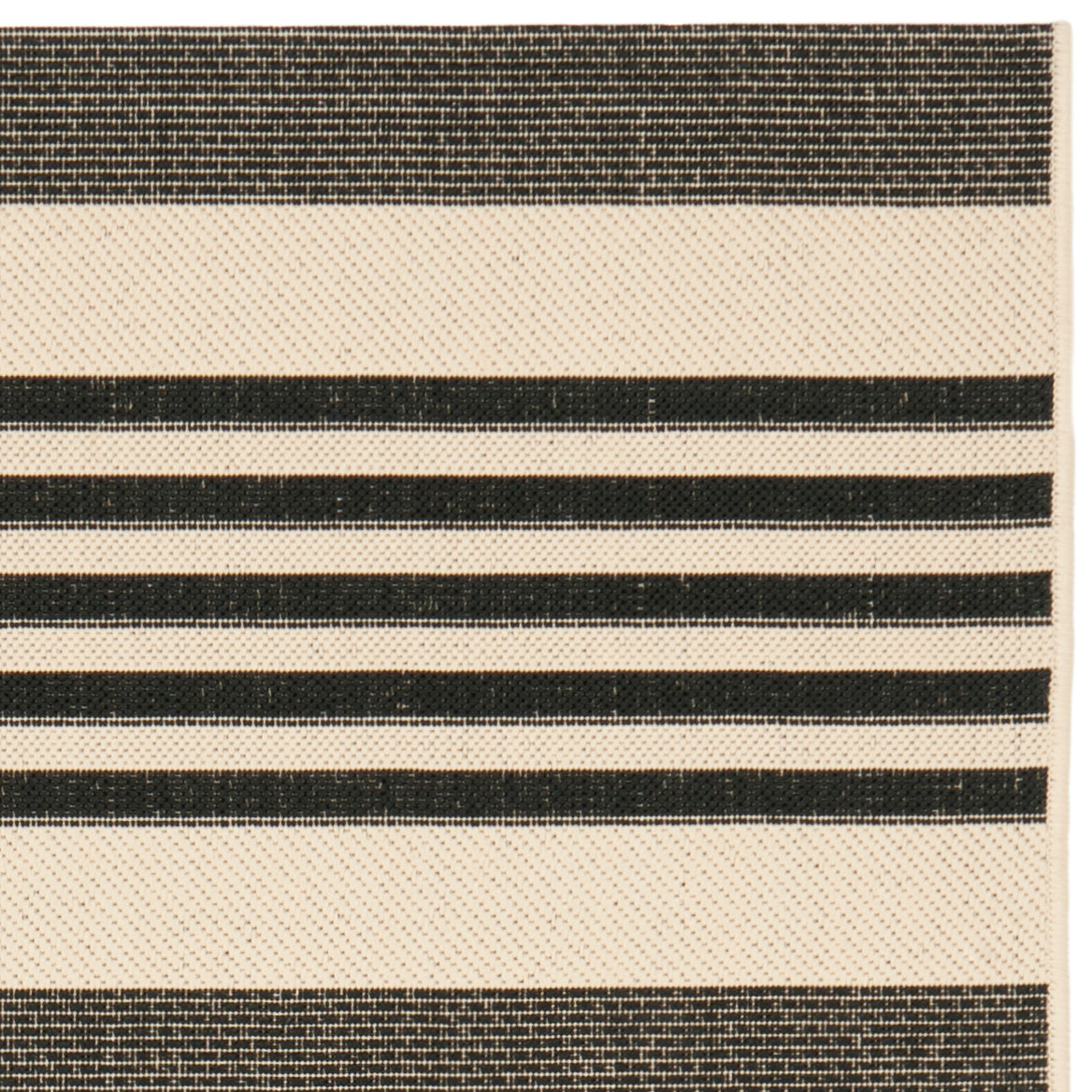Safavieh Courtyard 062 Rug, CY6062 - Black / Bone