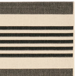 Safavieh Courtyard 062 Rug, CY6062 - Black / Bone