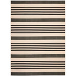 Safavieh Courtyard 062 Rug, CY6062 - Black / Bone