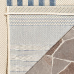 Safavieh Courtyard 062 Rug, CY6062 - Beige / Blue