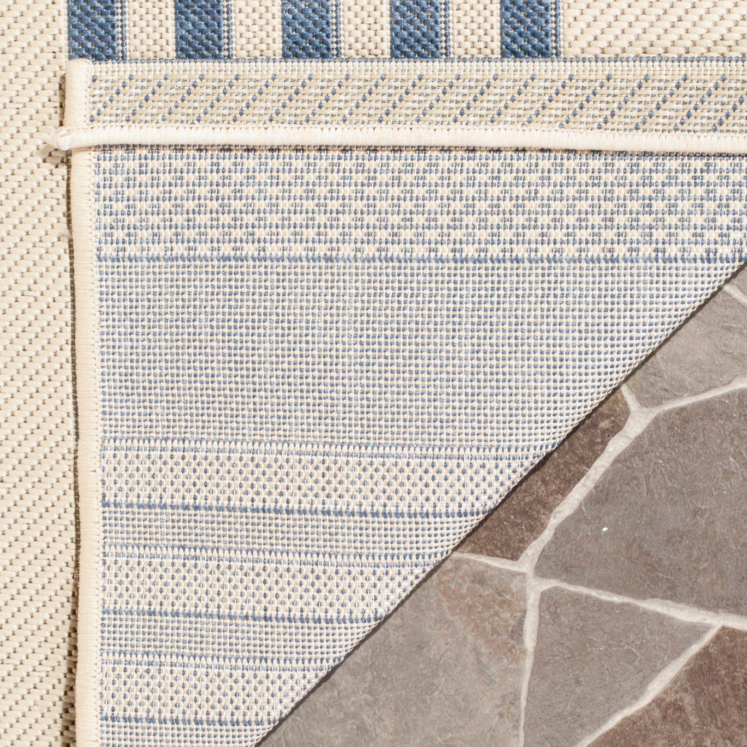 Safavieh Courtyard 062 Rug, CY6062 - Beige / Blue