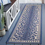 Safavieh Courtyard 100 Rug, CY6100 - NAVY / BEIGE