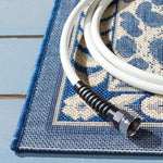 Safavieh Courtyard 100 Rug, CY6100 - NAVY / BEIGE