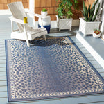 Safavieh Courtyard 100 Rug, CY6100 - NAVY / BEIGE