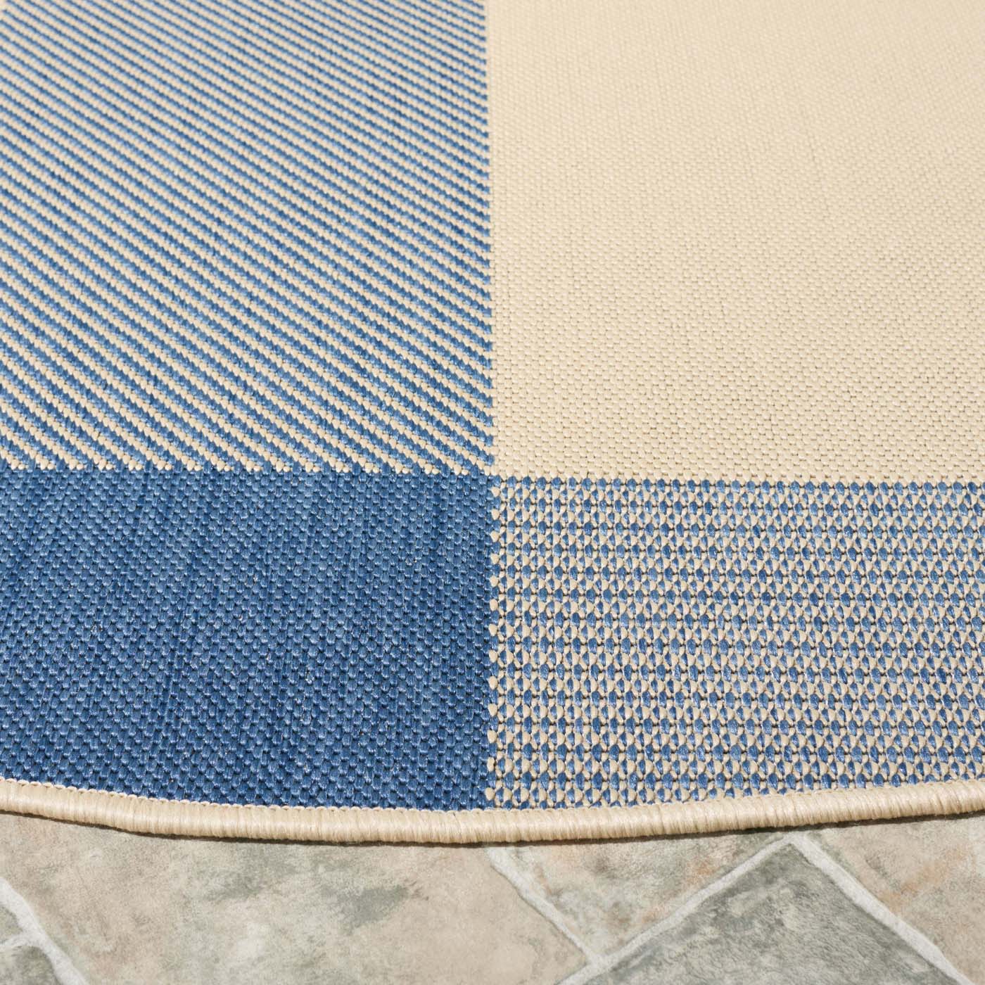 Safavieh Courtyard 201 Rug, CY6201 - Beige / Blue