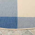 Safavieh Courtyard 201 Rug, CY6201 - Beige / Blue