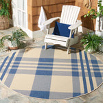Safavieh Courtyard 201 Rug, CY6201 - Beige / Blue