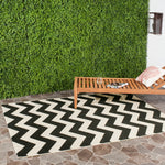 Safavieh Courtyard 244 Rug, CY6244 - Black / Beige