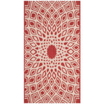 Safavieh Courtyard 616 Rug, CY6616 - RED / BEIGE