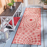 Safavieh Courtyard 616 Rug, CY6616 - RED / BEIGE