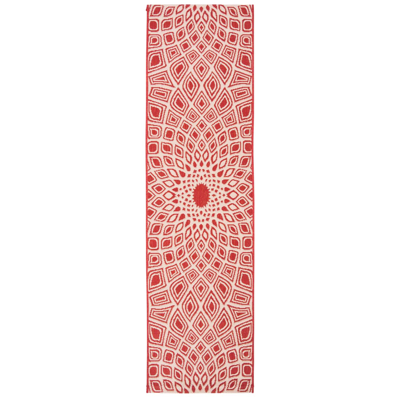Safavieh Courtyard 616 Rug, CY6616 - RED / BEIGE