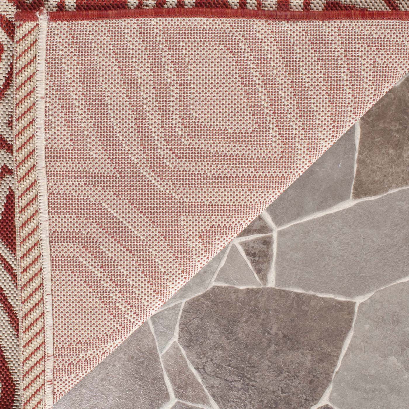 Safavieh Courtyard 616 Rug, CY6616 - RED / BEIGE