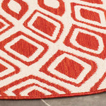 Safavieh Courtyard 616 Rug, CY6616 - RED / BEIGE