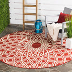 Safavieh Courtyard 616 Rug, CY6616 - RED / BEIGE