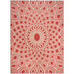 Safavieh Courtyard 616 Rug, CY6616 - RED / BEIGE