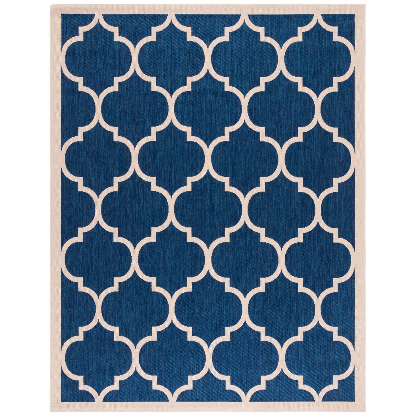 Safavieh Courtyard 914 Rug, CY6914 - Navy / Beige