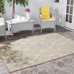 Safavieh Courtyard 987 Rug, CY7987 - BEIGE / DARK BEIG