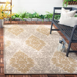 Safavieh Courtyard 987 Rug, CY7987 - DARK BEIG / BEIGE