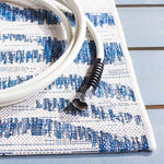 Safavieh Courtyard 444 Rug, CY8444 - IVORY / NAVY