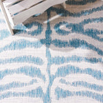 Safavieh Courtyard 444 Rug, CY8444 - IVORY / AQUA
