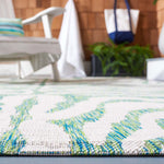 Safavieh Courtyard 444 Rug, CY8444 - IVORY / GREEN