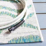 Safavieh Courtyard 444 Rug, CY8444 - IVORY / GREEN