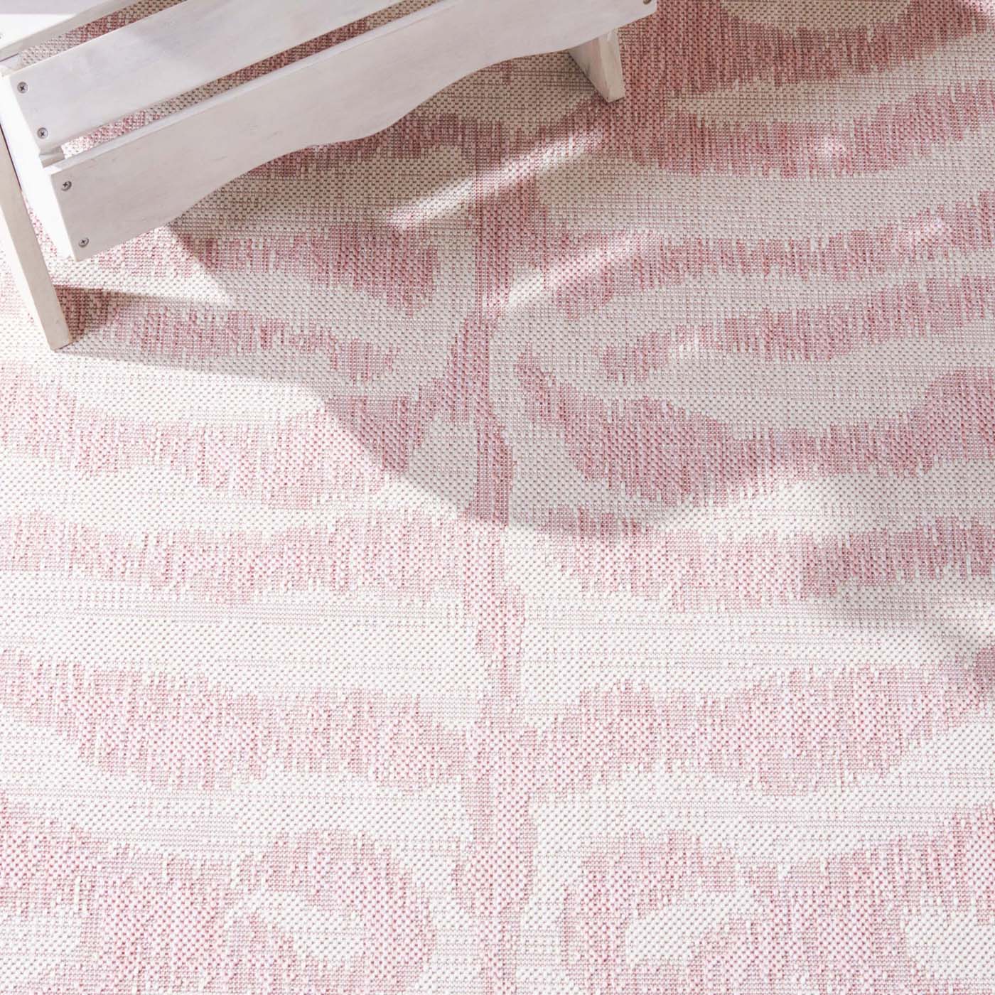 Safavieh Courtyard 444 Rug, CY8444 - IVORY / PINK