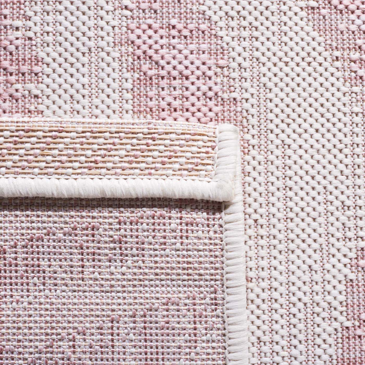 Safavieh Courtyard 444 Rug, CY8444 - IVORY / PINK