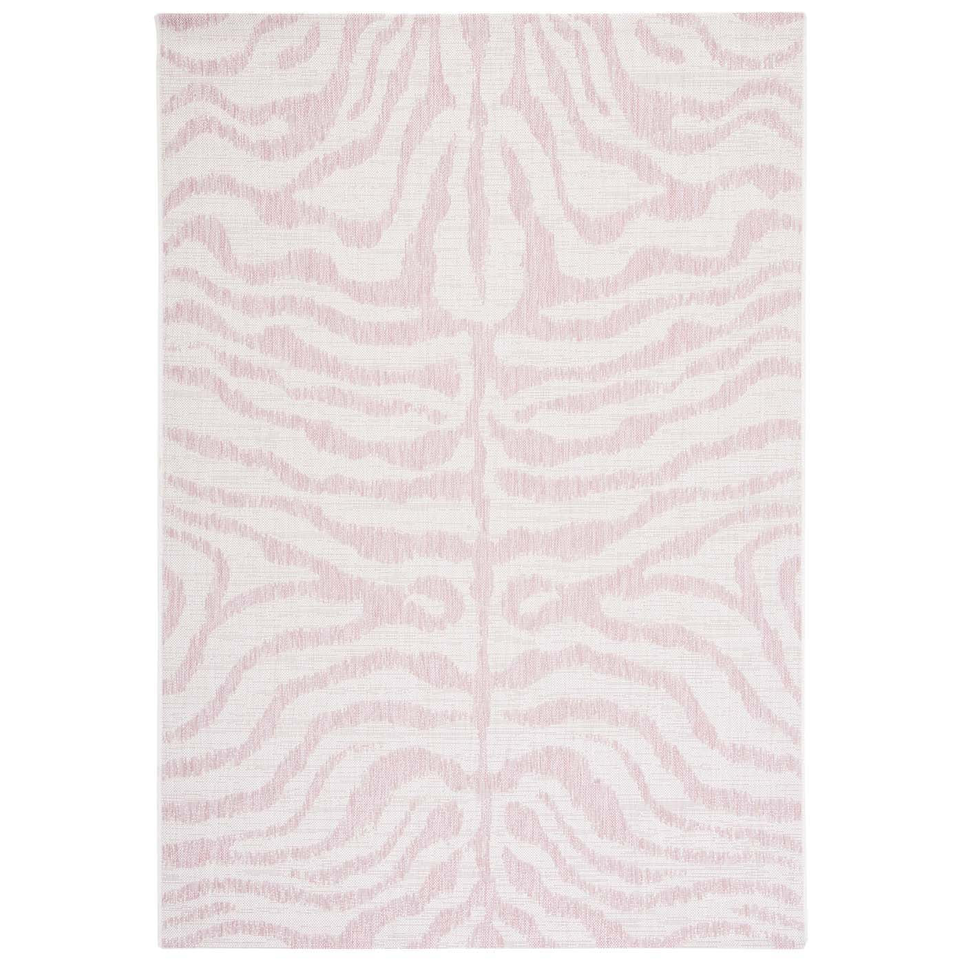 Safavieh Courtyard 444 Rug, CY8444 - IVORY / PINK